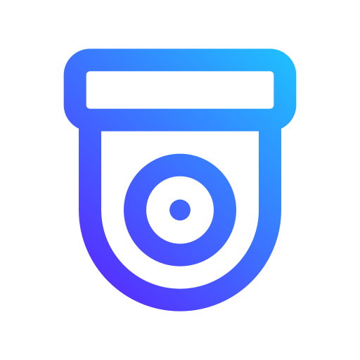 Überwachungskamera Generic gradient outline icon