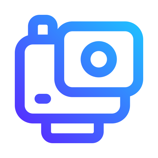 action-kamera Generic gradient outline icon