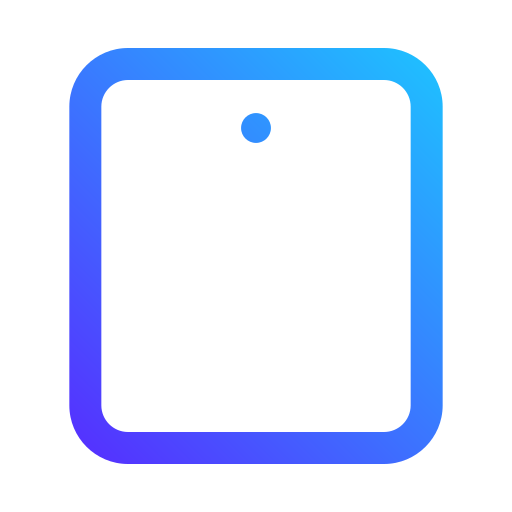 Tablet Generic gradient outline icon