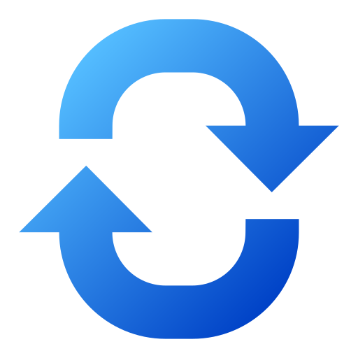 Loop Generic gradient fill icon