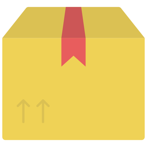 Коробка доставки Generic color fill иконка