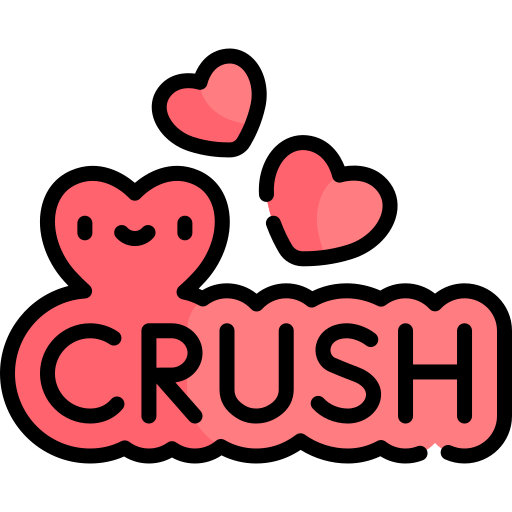 Crush Kawaii Lineal color icon
