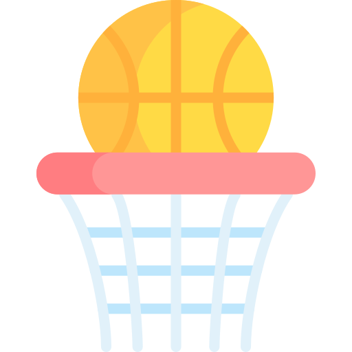 basquetebol Kawaii Flat Ícone