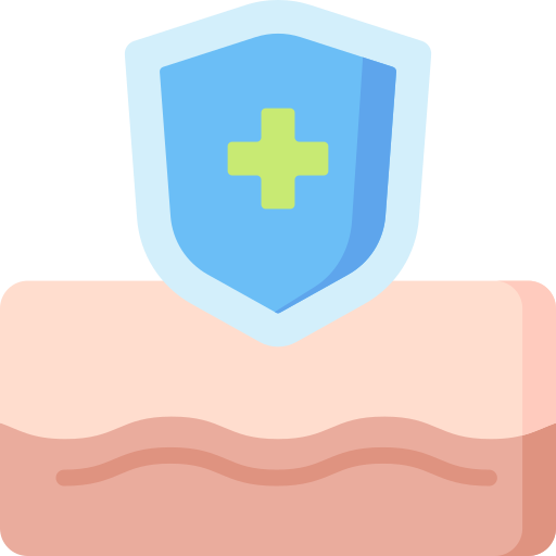 Skin protection Special Flat icon