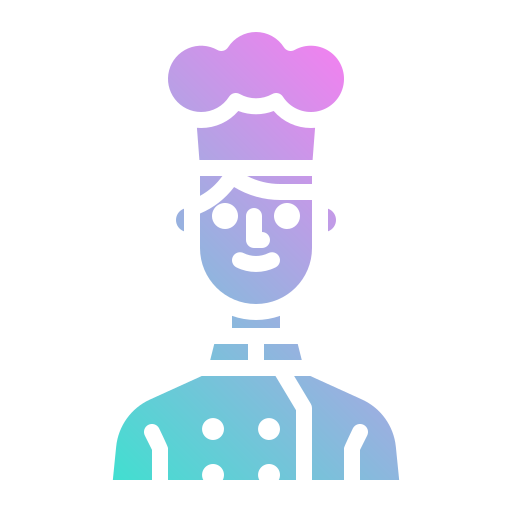 Chef Generic gradient outline icon