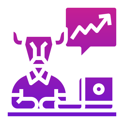 Bull market Generic gradient outline icon