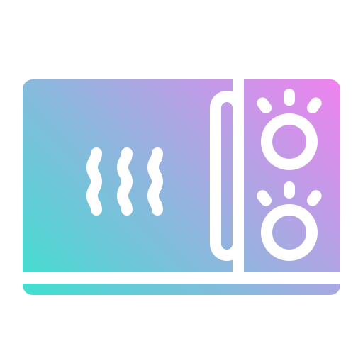 mikrowelle Generic gradient outline icon