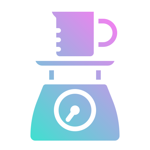 Weight scale Generic gradient outline icon