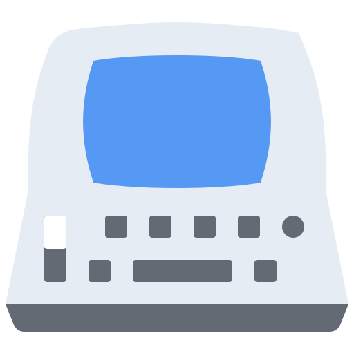 컴퓨터 Coloring Flat icon