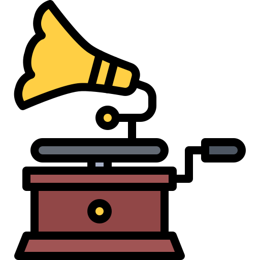 grammophon Coloring Color icon