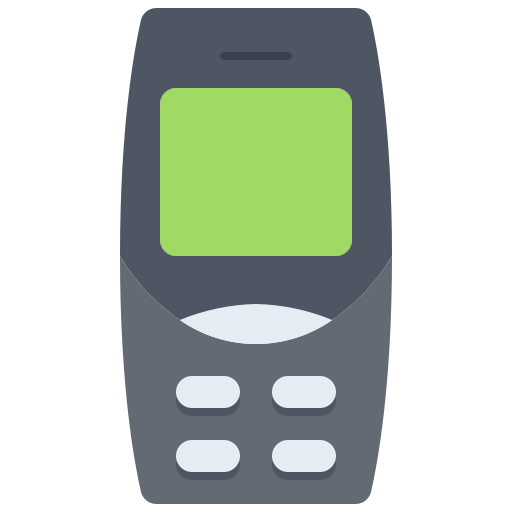 핸드폰 Coloring Flat icon