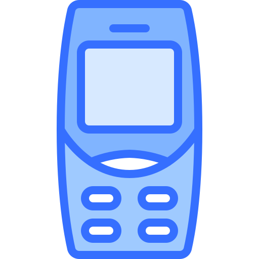Phone Coloring Blue icon