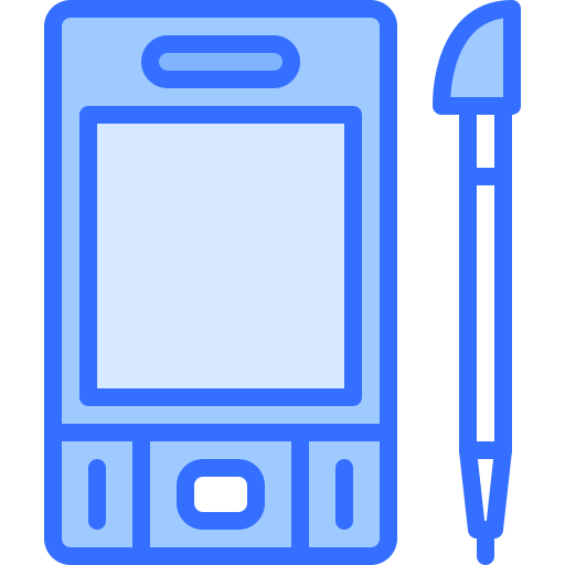 컴퓨터 Coloring Blue icon