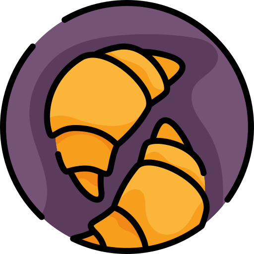 croissant bqlqn Lineal Color icon