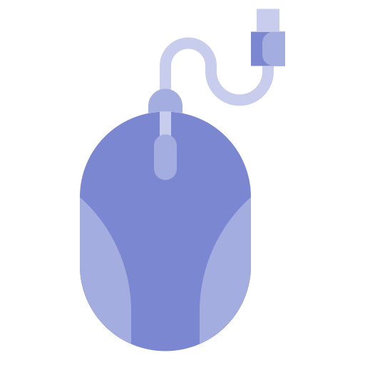 マウスクリッカー Generic color fill icon