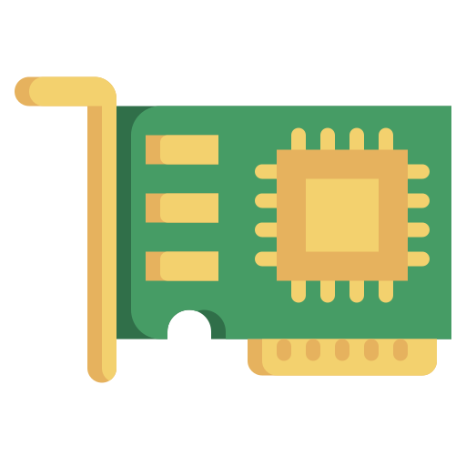 pci 카드 Generic color fill icon