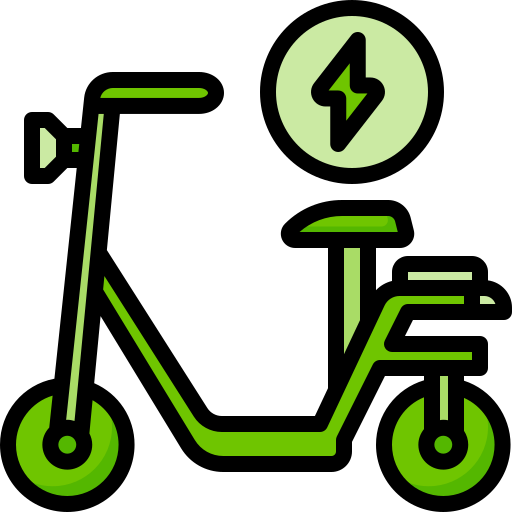 elektrisches fahrrad Generic color lineal-color icon