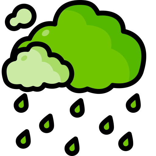Raining Generic color lineal-color icon