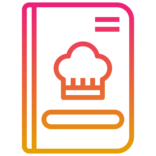 Cook book Generic gradient outline icon