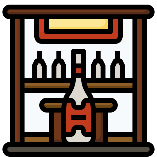 bota de vino Generic color outline icono