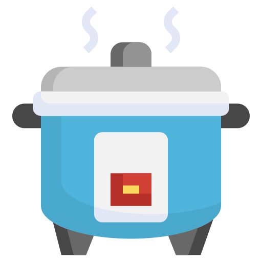 urządzenie do gotowania ryżu Generic color fill ikona