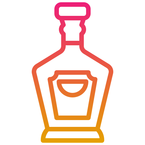 alcool Generic gradient outline Icône