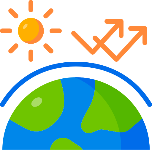 Global warming Generic color fill icon