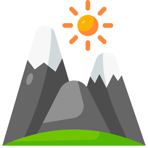 berge Generic color fill icon