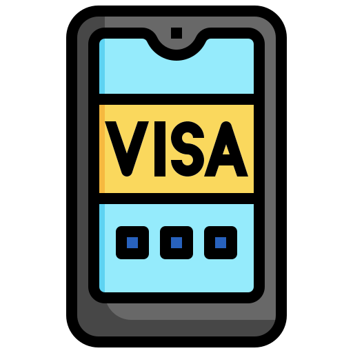 visa Generic color outline Icône
