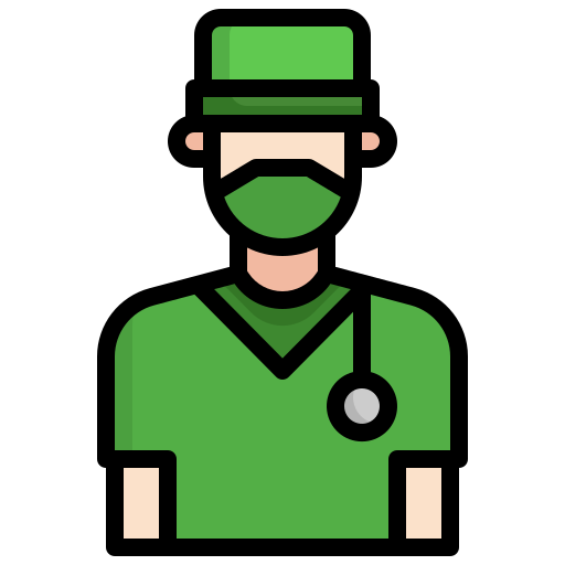 chirurg Generic color outline ikona