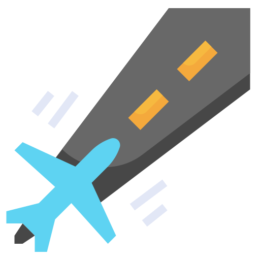 runway Generic color fill icon