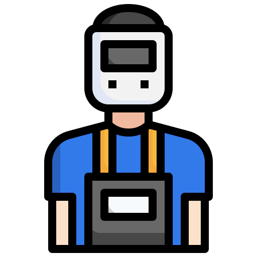 Welder Generic color outline icon