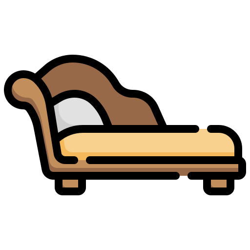 chaise longue Generic color outline icono