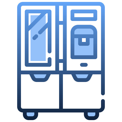 Refrigerator Generic gradient outline icon