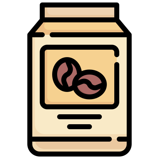 Coffee beans Generic color outline icon
