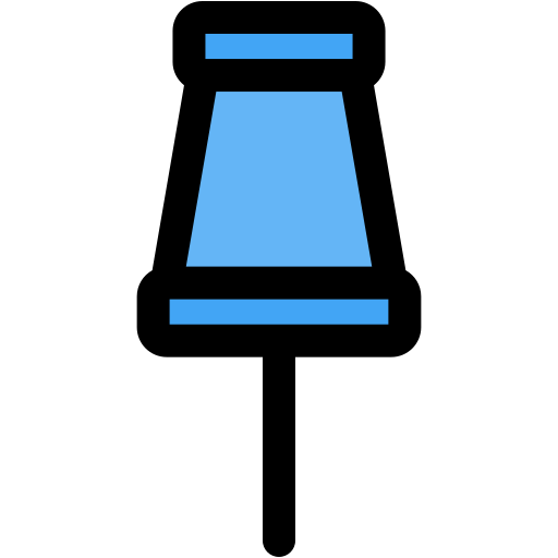 szpilka Generic color lineal-color ikona