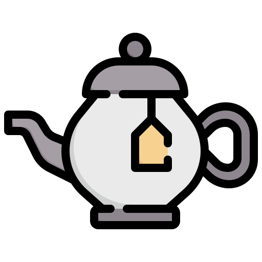 Tea pot Generic color outline icon