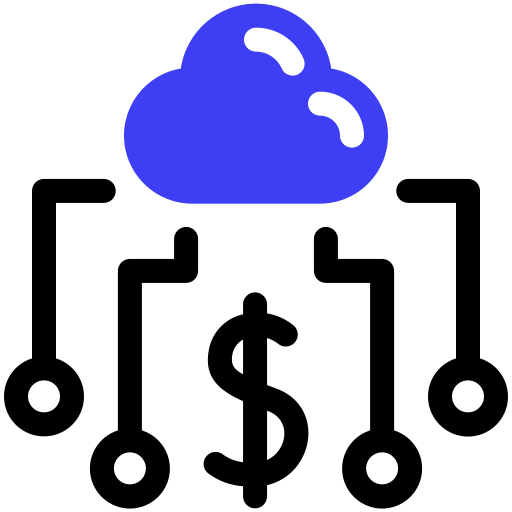 Cloud banking Generic color lineal-color icon