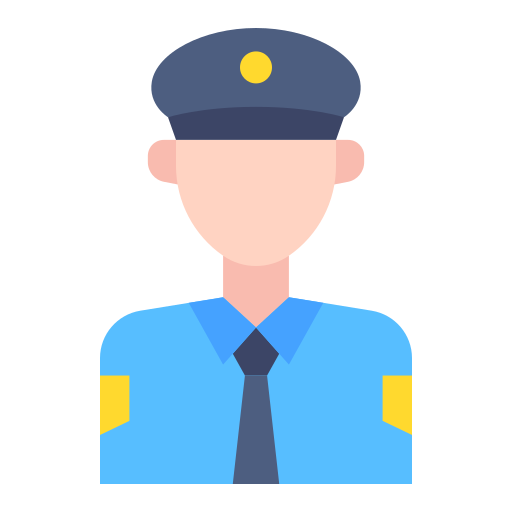 Police Good Ware Flat icon