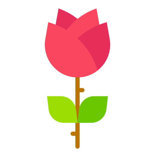 róża Good Ware Flat ikona
