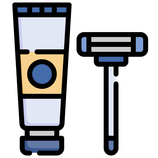 Shaving Generic color outline icon