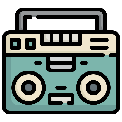 boombox Generic color outline Icône