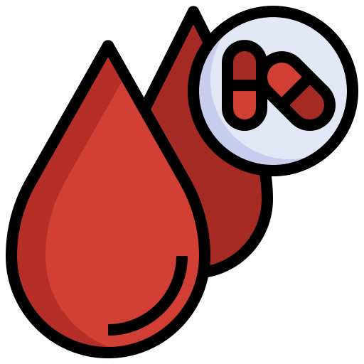 sangue Generic color outline icona