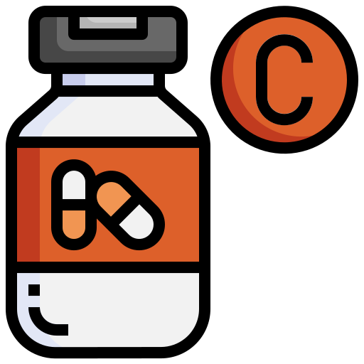 vitamina c Generic color outline icona