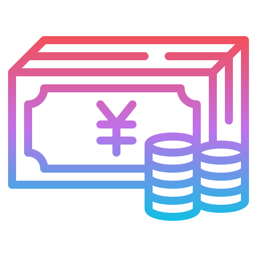 Yen Iconixar Gradient icon