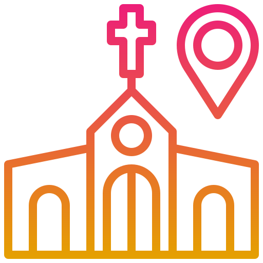 Church Generic gradient outline icon