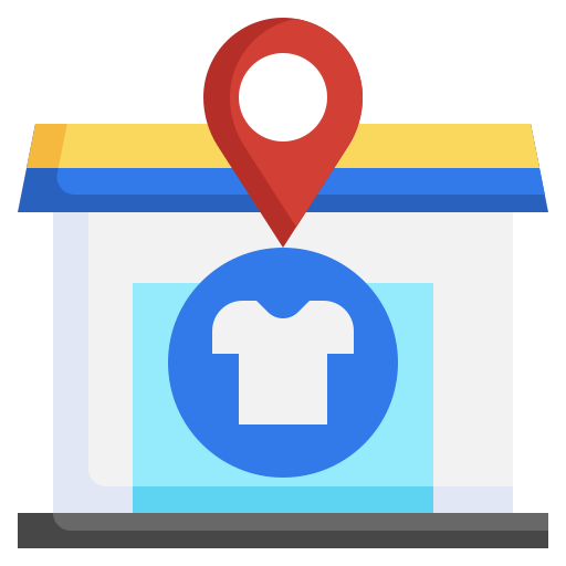 Clothing store Generic color fill icon