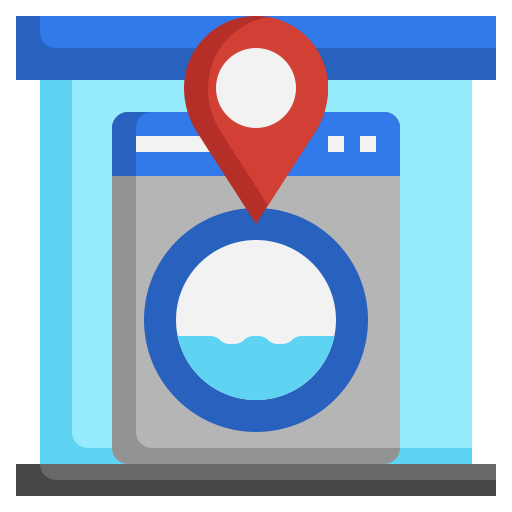 Laundry shop Generic color fill icon