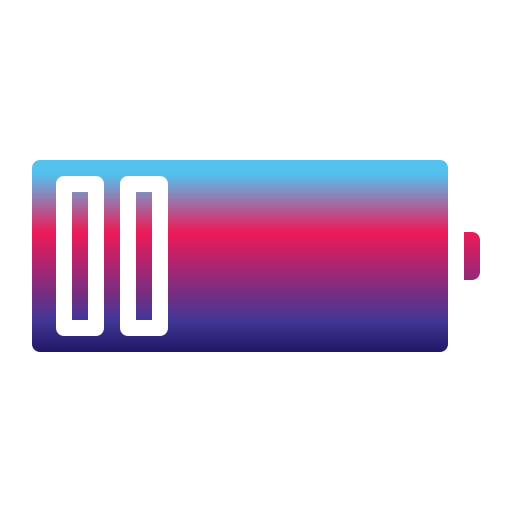 batterie level Generic gradient outline icon