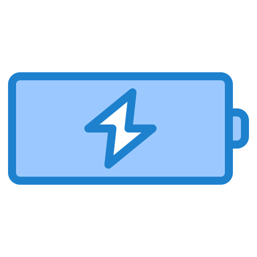 Ładowanie baterii srip Blue ikona